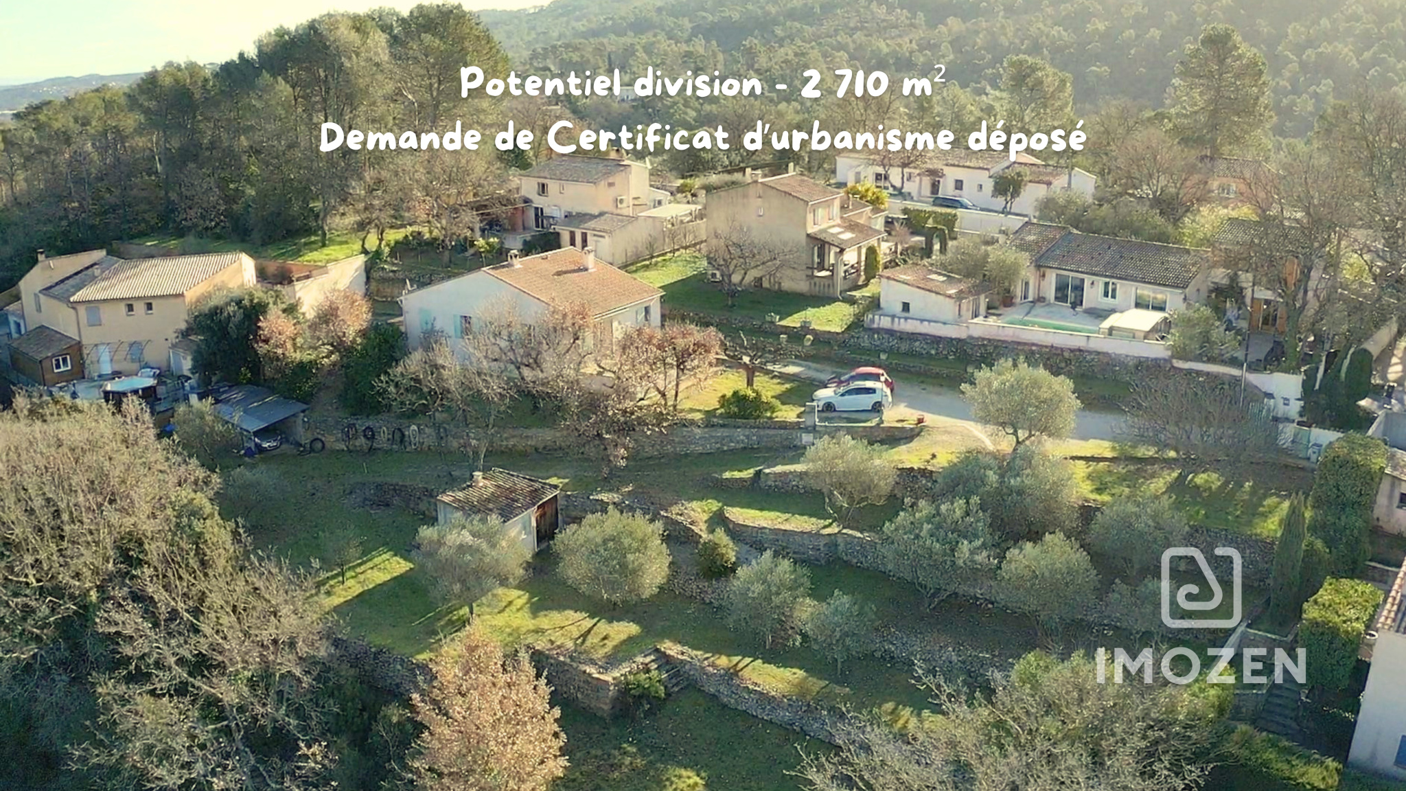 maison existante 103 m2 au fort potentiel terrain 2 710 m2 en zone uc (réf : 498)