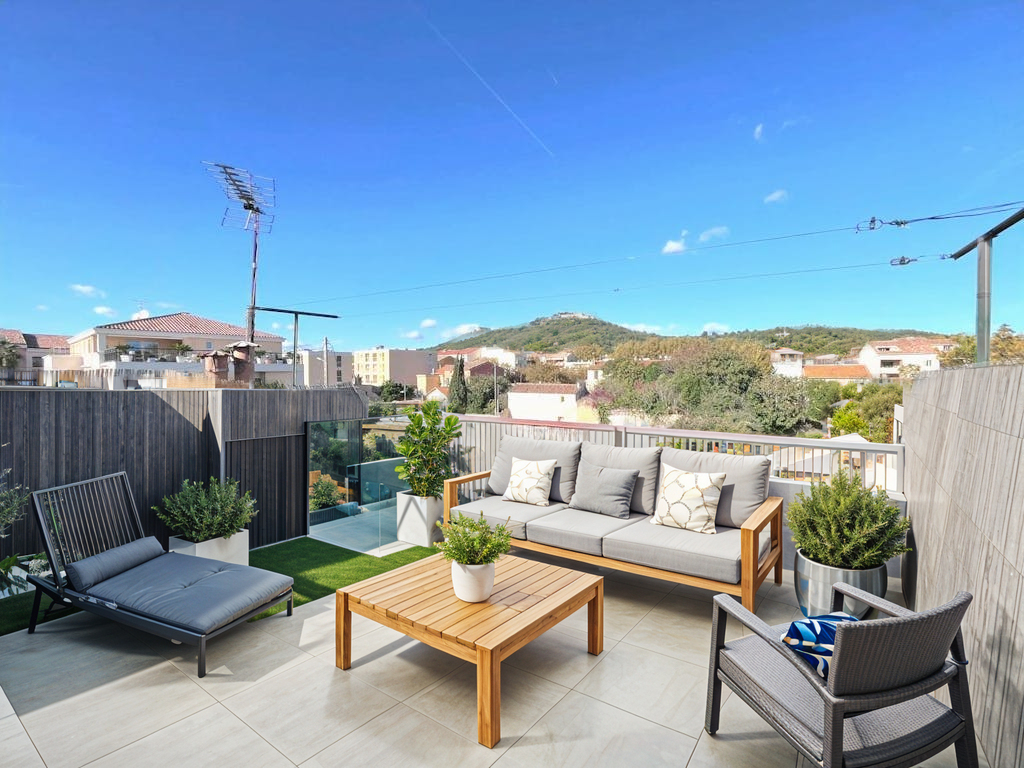 90m2 en centre ville avec terrasse de 20 m2 (réf : 474)